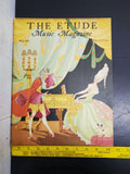 Vtg May 1932 The Etude Music Magazine Ornate Cover Collectible Complete Magazine