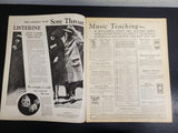 VTG Jan 1929 Roaring Twenties The Etude Music Magazine Tchaikovsky Sheet Music