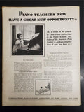 Vtg Feb 1929 The Etude Music Magazine Notes & Staves Forever Roaring Twenties