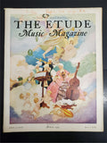 Vtg Apr 1929 The Etude Music Magazine The Apotheosis of Music Sheet Music