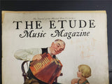 VTG 1931 Aug The Etude Sheet Music Journal Magazine Accordion Cover Collectible
