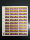 Vtg Stamp Collection 10 Sheets 500 Stamps-Magna Carta Nursing UN Fine Arts More