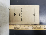 VTG 1922 The Law Of The Road Treatise on The Use of Public Highways Info Booklet