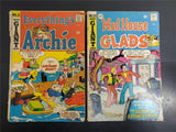 Vtg 1972 Archie Giant Series No. 82 Mad House Glads & No. 21 Everything Archie