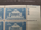 Vtg 1754-1954 Columbia University 3 Cent USPS Postage Stamp Sheet 50 Total Mint