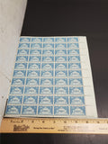 Vtg 1754-1954 Columbia University 3 Cent USPS Postage Stamp Sheet 50 Total Mint
