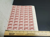 Vtg 1953 150th Anniv. Pennsylvania Academy Fine Arts 3 Cent USPS Stamp Sheet VF