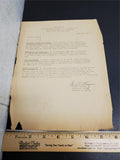 Vtg 1943 WW2 March 24 Army Air Force Accident Report Plane Crash Complete Wreck