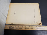 VTG WW2 Era USAF Aero Equipment Work Book Roy Williams 2nd Lieutenant Collectibl