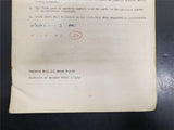 Vtg WW2 1941 Air Corps Tech School Aircraft Propellers Study Guide Filled Out