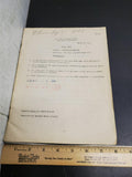 Vtg WW2 1941 Air Corps Tech School Aircraft Propellers Study Guide Filled Out