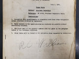 VTG July 1941 WW2 Era Air Corps Tech School Airplane Inspection Study Guide