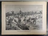 Artwork 1914-15 WW1 Excerpt From Illustrated Story German Publication Newspaper
