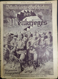 1914 WW1 Cover Pg Art Anton Hoffman From Illustrated Story German Publication