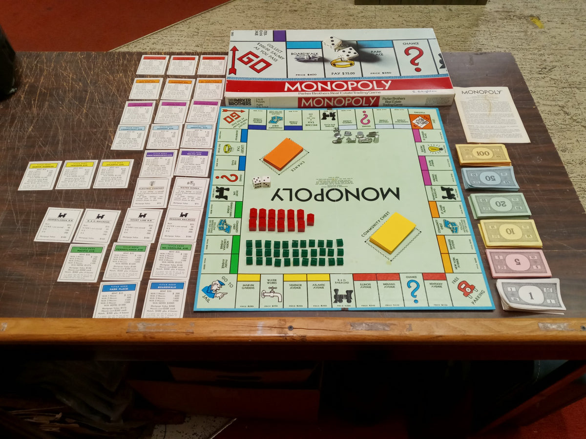 1936 authentic monopoly