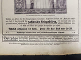 WW1 1914 Artwork From Illustrated Story German Publication Newspaper Magazine