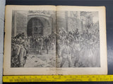 Antique 1914 WW1 Art Hans B. Schmidt From Illustrated Story German Publication