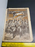 WW1 1914 Illustrated Story The World War German Publication Cover Anton Hoffman