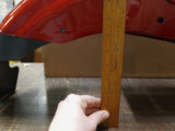 Harley Candy Red Motorcycle Sportster Rear Fender Assy 883 1200 New T/O 2007^