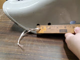 Grey Bobtail Rear Motorcycle Fender Dyna Sportster? Custom Width 7 1/2 Inches