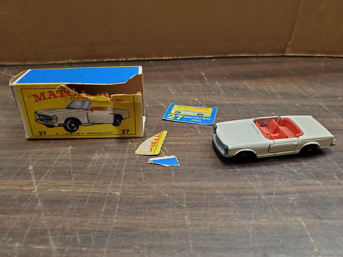 Matchbox series best sale 27 mercedes 230sl