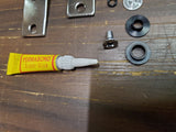 OEM Harley Davidson Detachable Seat Pillion Hardware Kit NOS Sportster 51655-96