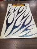 Prismatic 3D Liquid Flames Motorcycle Vehicle Exterior Graphic Trim Pckg 103-220