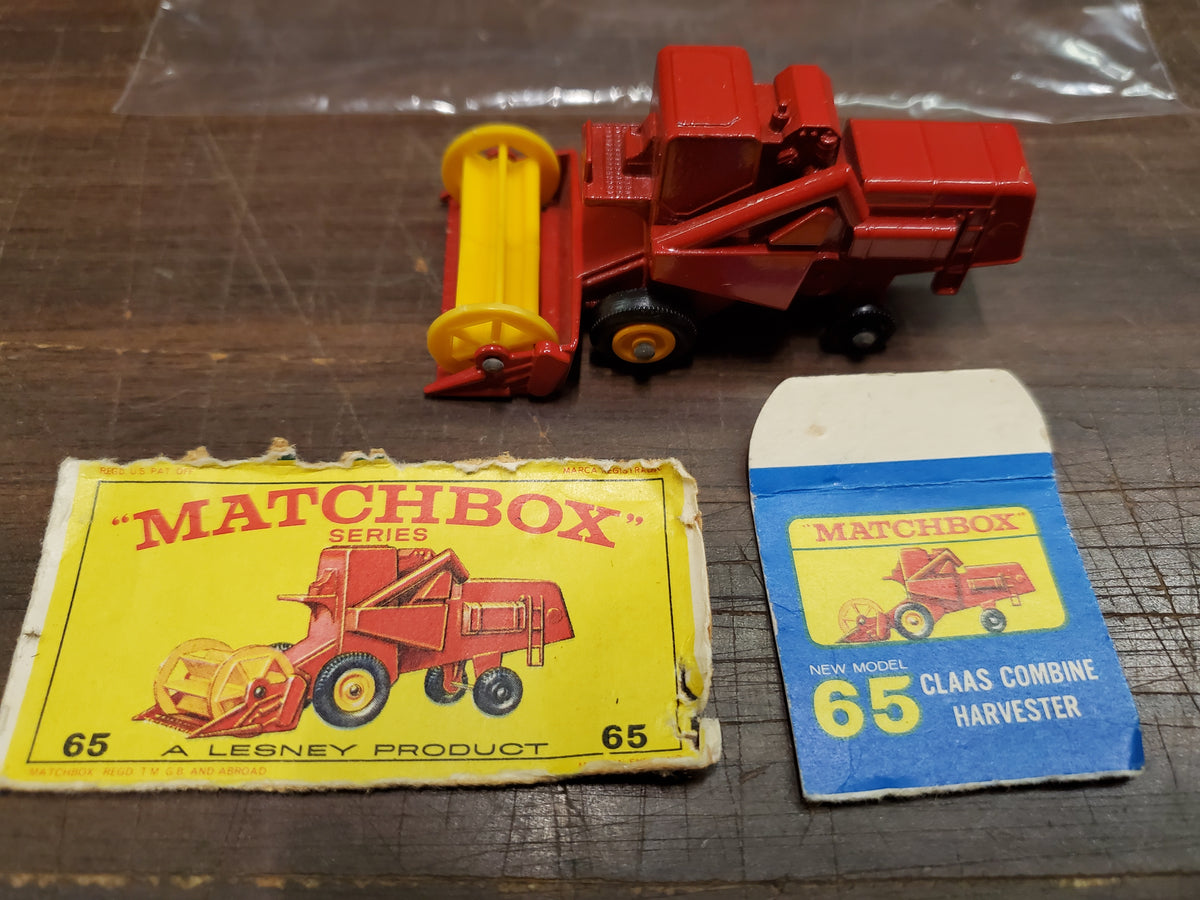 Claas Matador combine harvester Matchbox Claas Matador combine harvester Matchbox