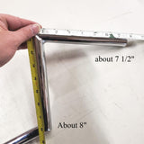 7/8" MINI CHOPPER BARS Motorcycle Handlebars Chrome Custom Chopper Bobber 7"