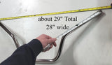 Custom 7/8" Chrome Motorcycle Handlebars Yamaha Special 28" Chopper Bobber Bars