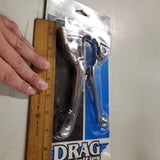 Drag Specialties Chrome Lever Set Dyna Softail Fat Bob Switchback 0610-0126