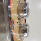 Harley Chrome Front  Fork Dust Seal Covers Trim 39mm dyna Sportster Superglide