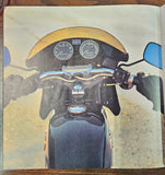 Harley 1977 XLCR Sportster Superglide  Electra FLH NOS Brochure Literature 11x11