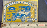 VTG Shelburne Museum Vermont Vintage Automobile Expo Participant Car Show Badge