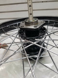 Black Front Spoke Wheel Harley Wide Glide Softail Springer 2.15x21 1973-99 FXWG