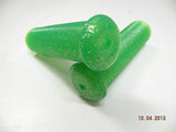 New Custom Green Handlebar Grip Set Metal Flake 7/8" Classic Cafe Bobber Chopper