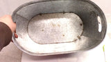 Coca Cola 2002 Galvanized Logo Oval Party Ice Pail Bucket Cooler Tub Metal