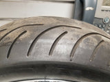 Front Rear Set Twisted Spoke Wheels Chopper 3/4 Tires 6.5x16 21" avon Metzeler