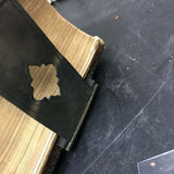 ANTIQUE LARGE BIBLE MATRIMONY 1867 SAMUEL & AMANDA PROFFITT BRASS CLASP RELIGION