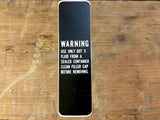 HARLEY HANDLE BAR WARNING STICKER DOT 5 OEM 45105-77 1977-81 FL FX XL NOS