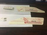 NOS Harley Davidson Gas Fuel Tank Orange/Blk Decal Set P/N 14237-90 R 14234-90 L