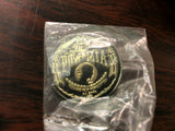 New Military POW MIA Motorcycle Emblem Pin Reads "You Are Not Forgotten All Wars