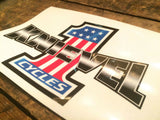 KNIEVEL CYCLES STICKER DECAL Evel #1 Harley Triumph Daredevil Motorcycle Tank