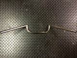 CLUBMAN STYLE MOTORCYCLE HANDLEBARS Chrome 7/8" Bars Triumph Honda Cafe Racer