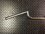 CLUBMAN STYLE MOTORCYCLE HANDLEBARS Chrome 7/8" Bars Triumph Honda Cafe Racer