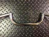 CLUBMAN STYLE MOTORCYCLE HANDLEBARS Chrome 7/8" Bars Triumph Honda Cafe Racer