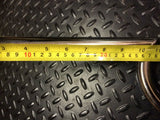 CLUBMAN STYLE MOTORCYCLE HANDLEBARS Chrome 7/8" Bars Triumph Honda Cafe Racer