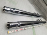 2 1/4" Slip ON Mufflers Harley Touring FLH Bagger Street Road Glide FLHX 1995-16