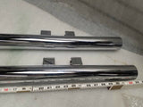 2 1/4" Slip ON Mufflers Harley Touring FLH Bagger Street Road Glide FLHX 1995-16