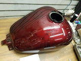 Gas Tank Harley Touring Ultra Classic FLHX Glide 2008^ crimson red sunglo Skulls